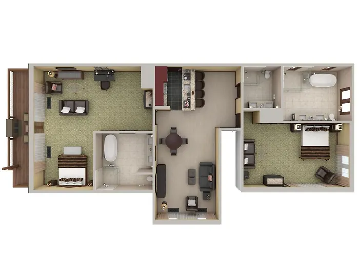 Rustic Creekside 4*