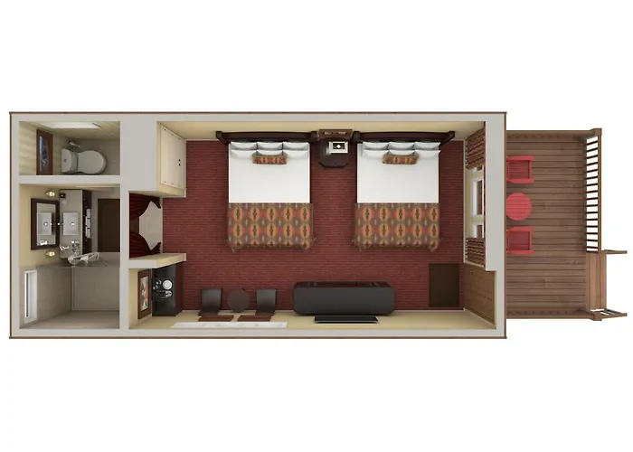 Rustic Creekside Resort Jackson