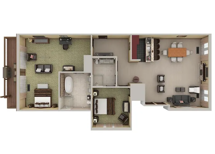 Rustic Creekside 4*